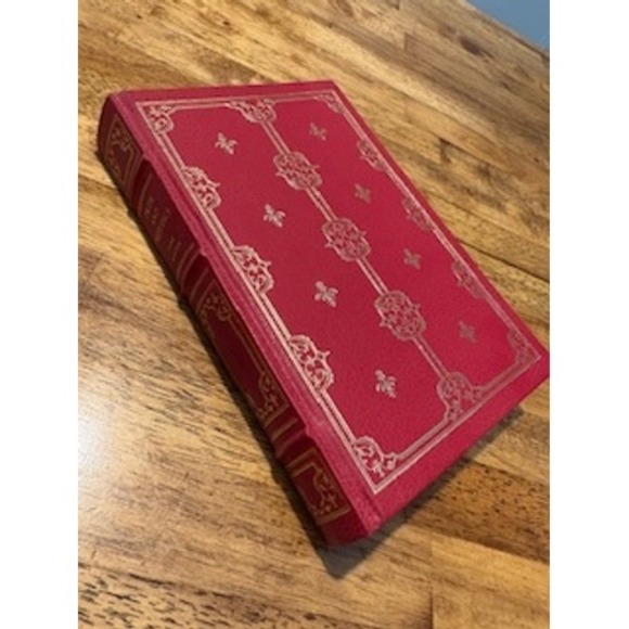 Jane Austen Pride and Prejudice Franklin Library 1980 Gilt Red Faux Leather Book - Picture 3 of 9